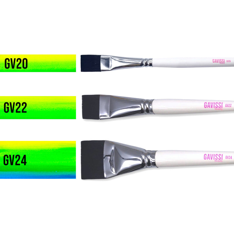 Gavissi GV22 Large Flat Brush SFX Brushes   