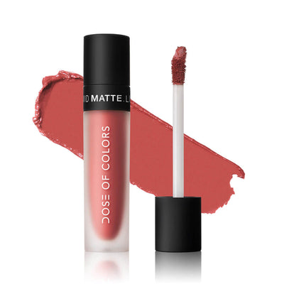 Dose of Colors Liquid Matte Lipstick Liquid Lipstick Campfire (LML321)  