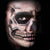 Tinsley Transfers Costume Face Kit - Skull Face Prosthetic Transfers   