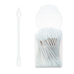 Camera Ready Cosmetics Point and Flat Oval Tip Swab - 120pc. Disposables   