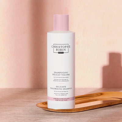 Christophe Robin Delicate Volumizing Shampoo with Rose Extracts 250ml Shampoo   