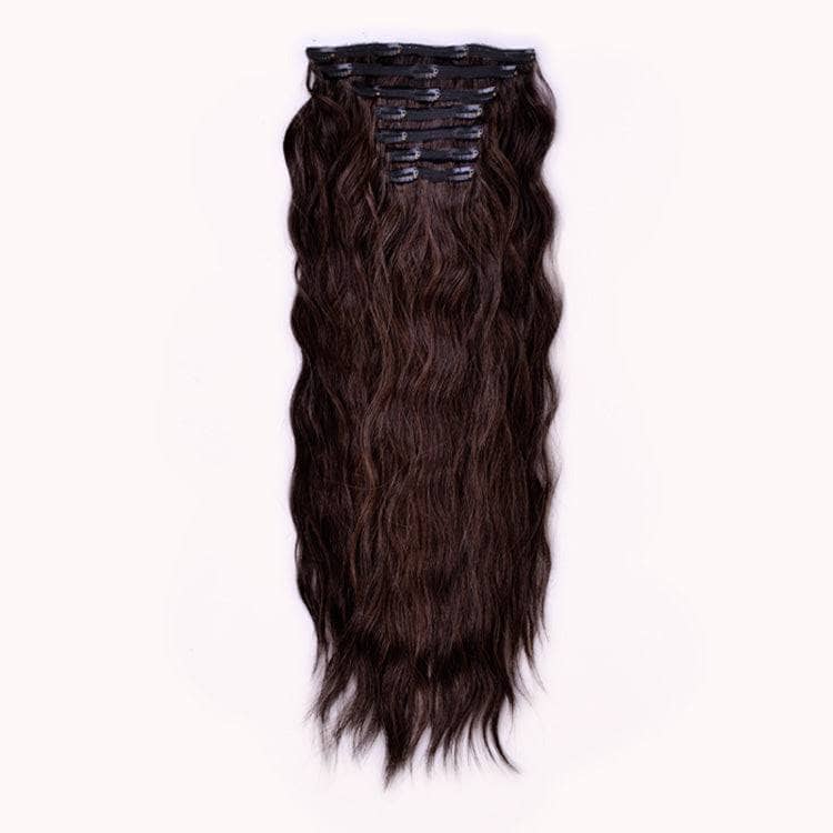 Insert Name Here Xtra Inches Extension Hair Extensions Dark Brown (Warm Cool Brown)  