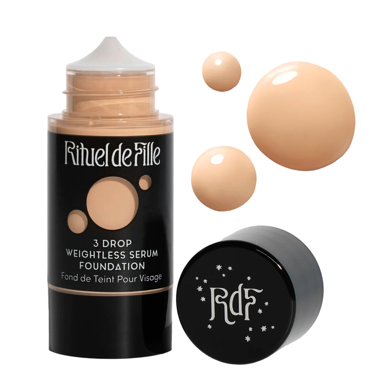 Rituel De Fille 3 Drop Weightless Serum Foundation Foundation 125 - Light (for warm peach undertones)  