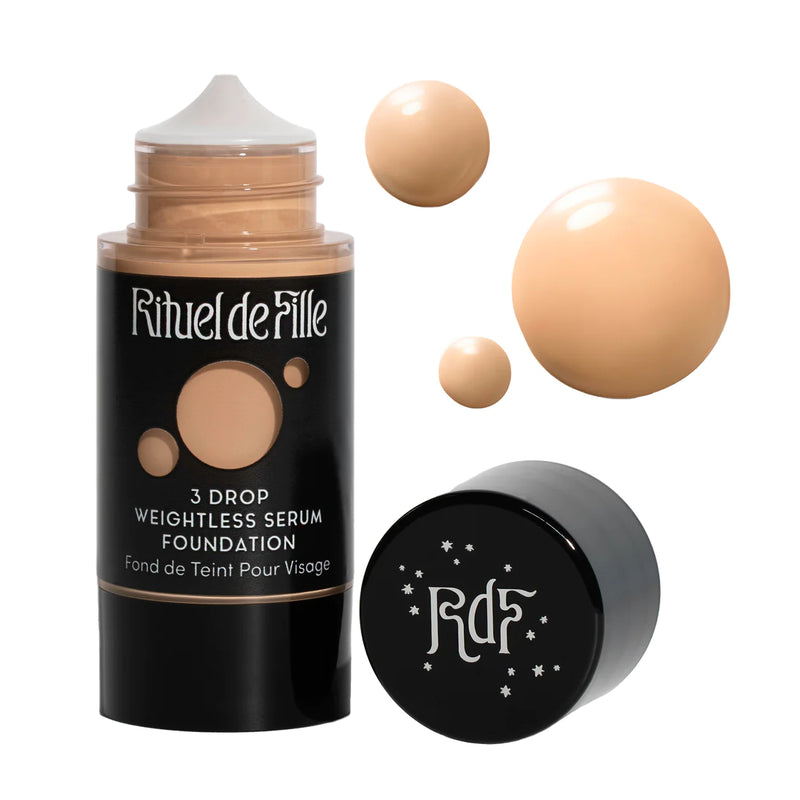 Rituel De Fille 3 Drop Weightless Serum Foundation Foundation 135 - Light Medium (for warm peach undertones)  
