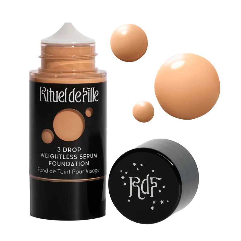 Rituel De Fille 3 Drop Weightless Serum Foundation Foundation 145 - Medium (for gold to olive undertones)  
