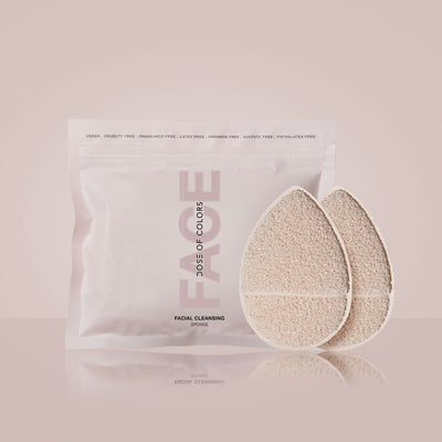 Dose of Colors Facial Cleansing Sponge (2-Pack) Cleansing Tools   