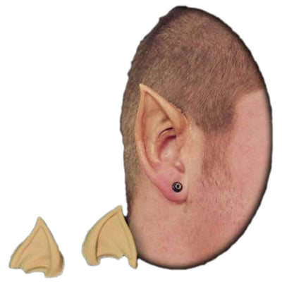 Stage Frights Foam Latex Pointed Ear Tips Prosthetic Appliances   