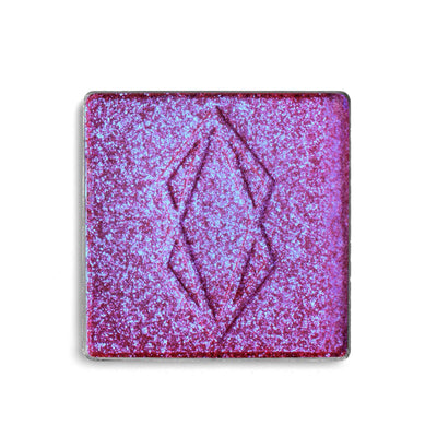 Lethal Cosmetics Nightflower Collection MAGNETIC Pressed Pigment Pigment Refills Evenfall - Multichrome (shifts from cranberry, to pink and blue)  