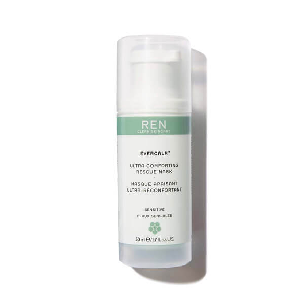 Ren Clean Skincare Evercalm Ultra Comforting Rescue Mask Face Masks   
