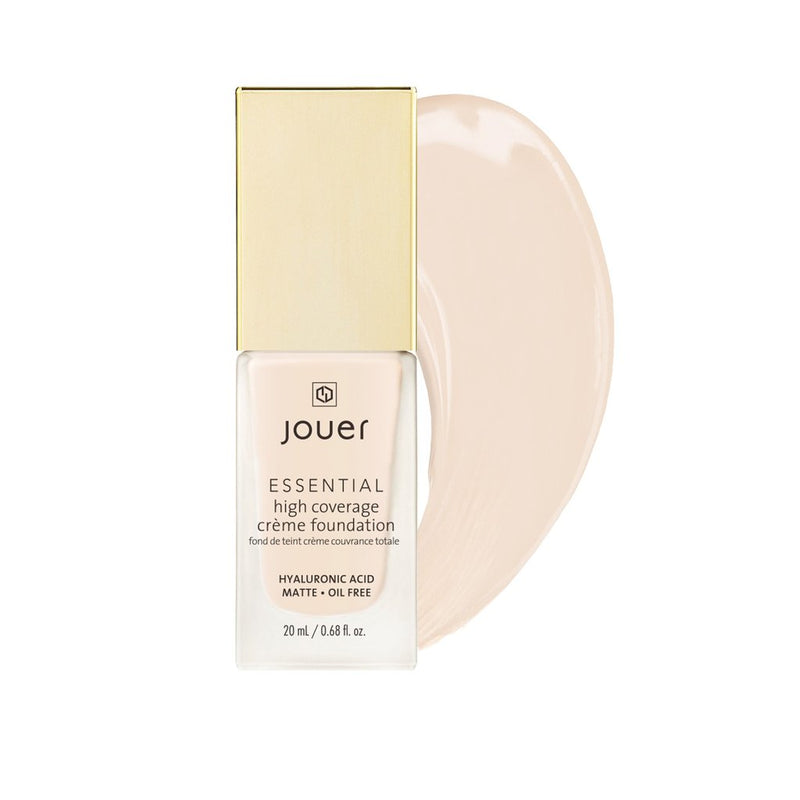 Jouer Essential High Coverage Crème Foundation Foundation Alabaster (LF) Very fair skin with peachy undertones  