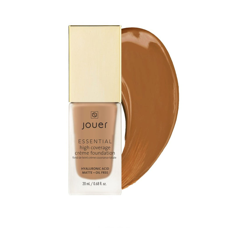 Jouer Essential High Coverage Crème Foundation Foundation Cinnamon (LF) Dark skin with golden undertones  