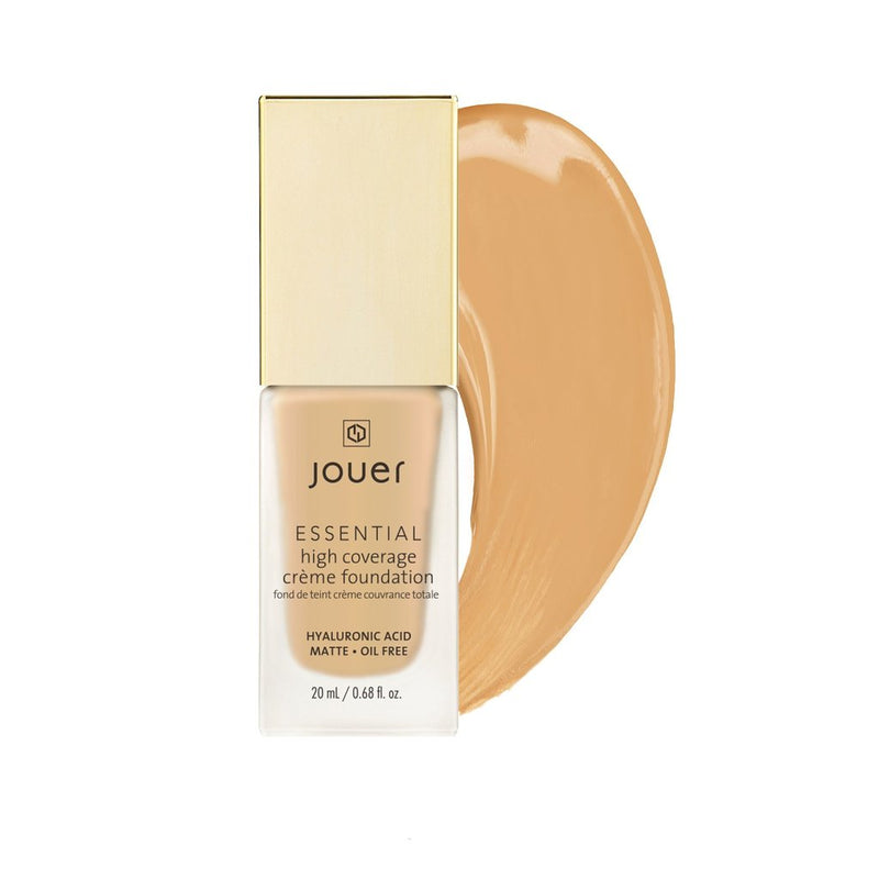 Jouer Essential High Coverage Crème Foundation Foundation Golden Sand (LF) Medium skin with golden undertones  