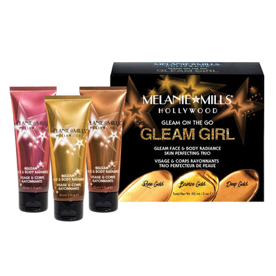Melanie Mills Hollywood Gleam on the Go - Gleam Girl Body Bronzer   
