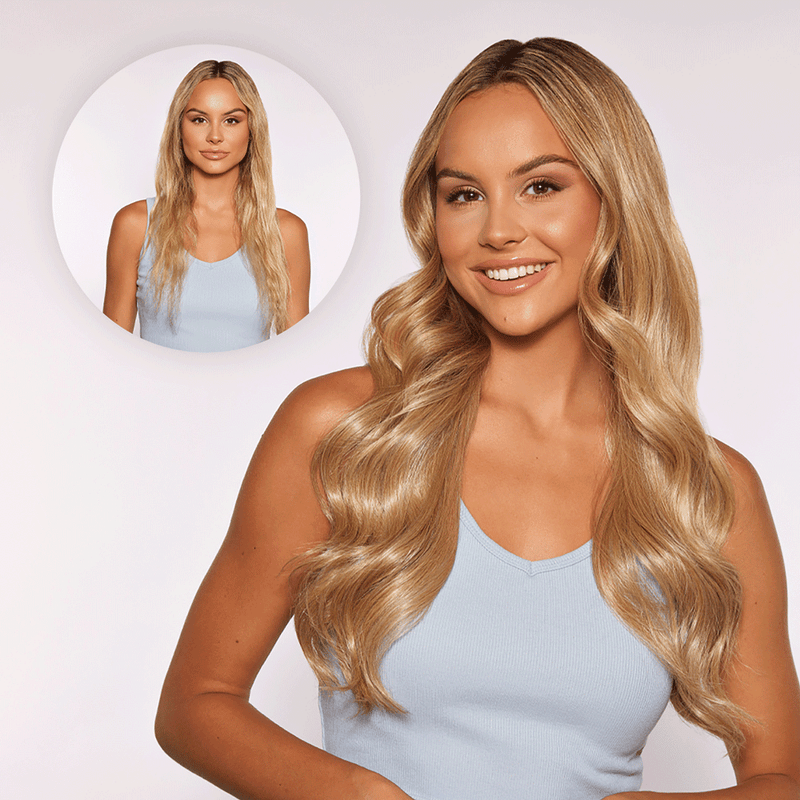 Insert Name Here U-Clip 18 Inch Extension Hair Extensions   