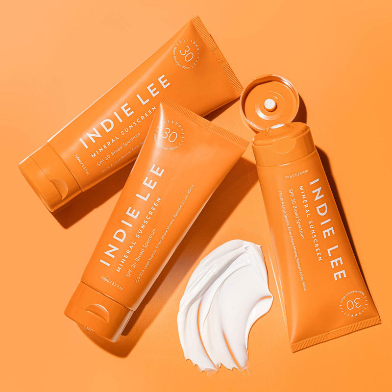 Indie Lee Mineral Sunscreen SPF 30 Face Sunscreen   