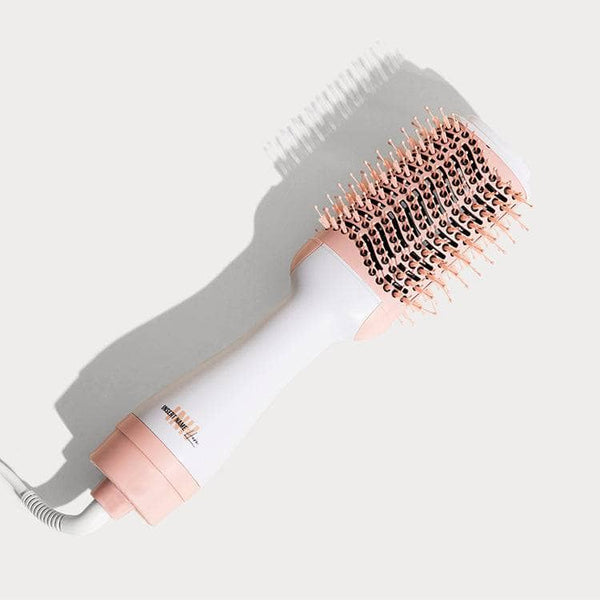 Gem Black Hot Air Blowout Brush Dry Style Volume 3 Ceramic Barrel