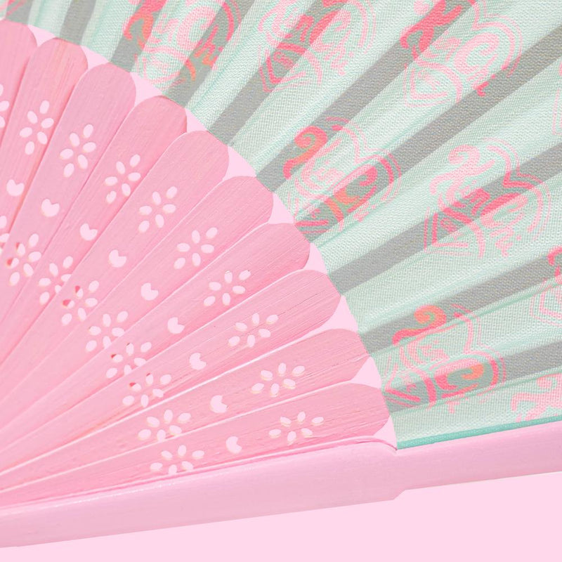 KimChi Chic Beauty Folding Fan Folding Fans   