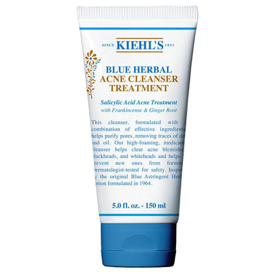 Kiehl's Since 1851 Blue Herbal Acne Cleanser Treatment Cleanser   