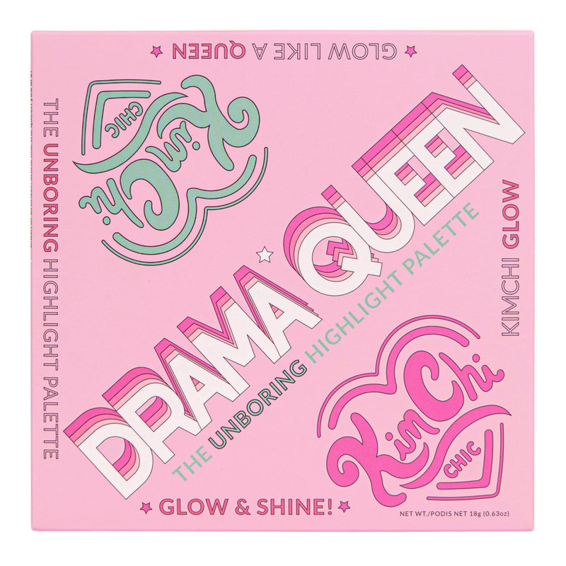 KimChi Chic Beauty Drama Queen Highlighter Palette Highlighter Palettes   