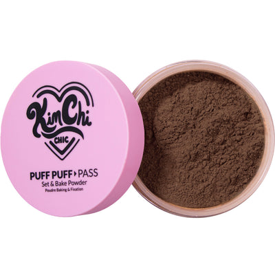 KimChi Chic Beauty Puff Puff Pass Setting Powder Loose Powder 08 Chocolate (PPP)  
