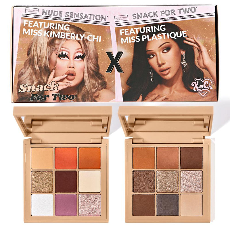 KimChi Chic Beauty Nude Sensation: Snack For Two Eyeshadow Palette Eyeshadow Palettes   