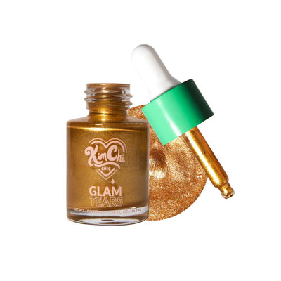 KimChi Chic Beauty Glam Tears All Over Liquid Highlighter Highlighter Gold (GT-01)  