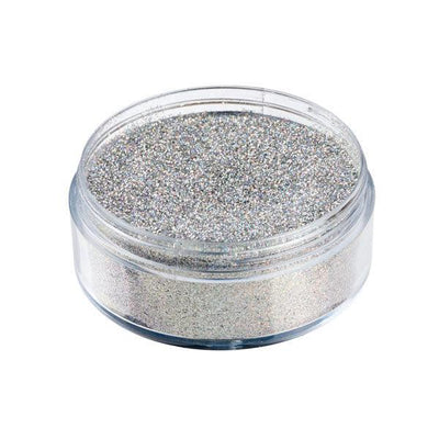 Ben Nye Sparklers Loose Glitter Glitter Silver Prism Large .5oz/14gm 