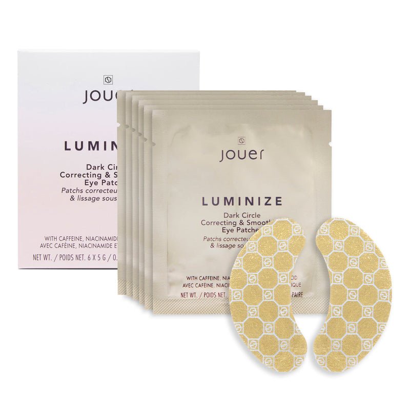Jouer Luminize Dark Circle Correcting & Smoothing Eye Patch Eye Masks 6 pack  