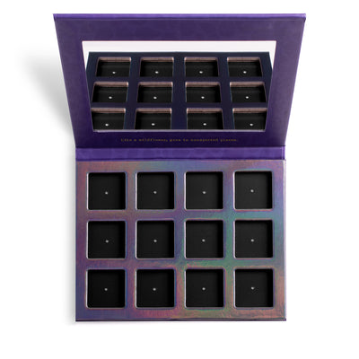 Lethal Cosmetics Nightflower Collection Flora MAGNETIC™ Customizable Palette Empty Palettes   