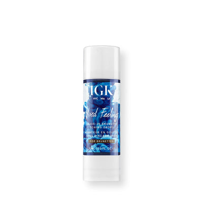 IGK Mixed Feelings Blue Leave-In Brunette Toning Drops Hair Treatment   