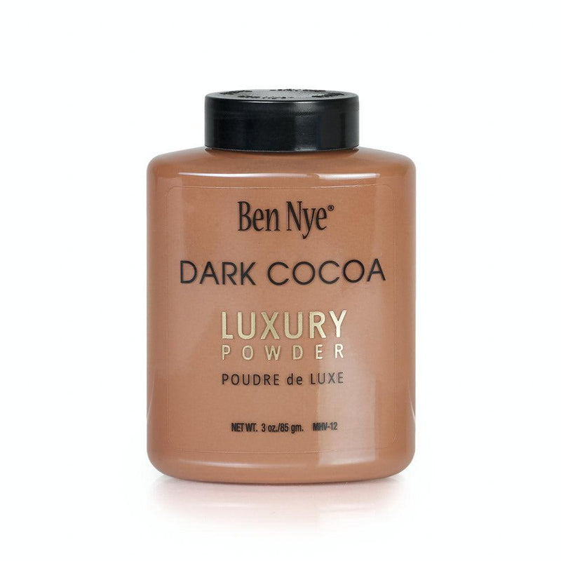 Ben Nye Dark Cocoa Mojave Luxury Powder Loose Powder 3.0oz LARGE Shaker  