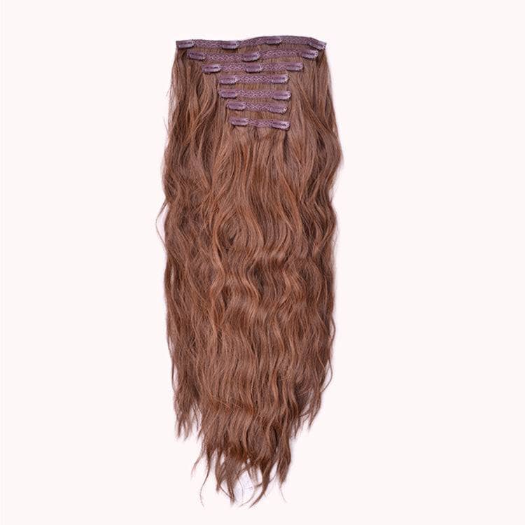 Insert Name Here Xtra Inches Extension Hair Extensions Mixed Brown (Warm Brown with Highlights)  