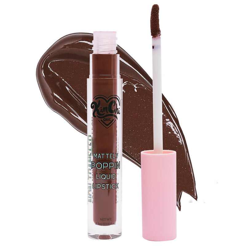 KimChi Chic Beauty Mattely Poppin Liquid Lipstick Liquid Lipstick 12 Shimmy  