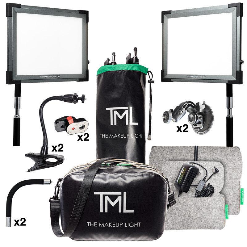 The Makeup Light Key Light 2.0 Master Package Lighting Graphite  