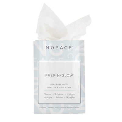 NuFACE Prep-N-Glow Cleanse + Exfoliation Cloths (5pk) Cleanser   