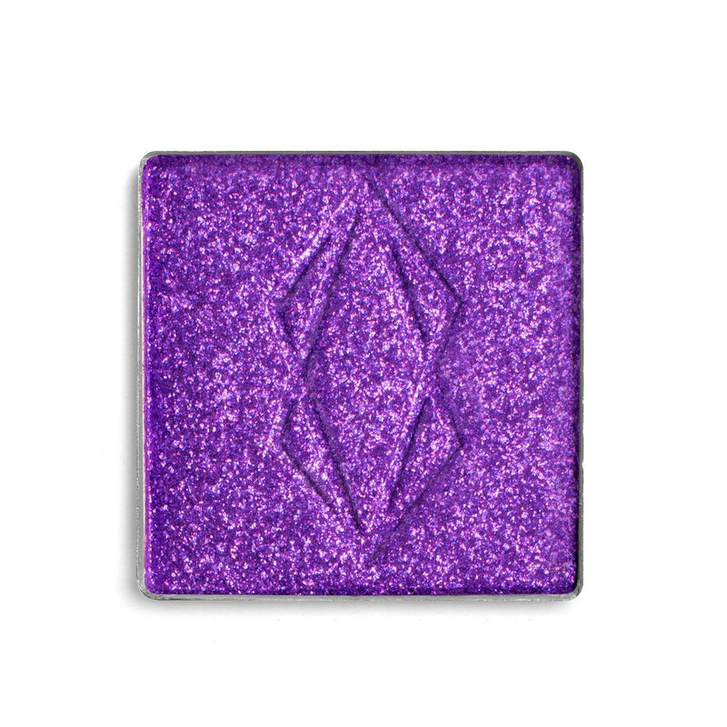 Lethal Cosmetics Nightflower Collection MAGNETIC Pressed Pigment Pigment Refills Nox (Purple with specks of red and a metallic finish)  