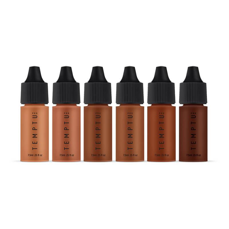 Temptu Perfect Canvas Hydra Lock Airbrush Foundation 6 pack Tan Deep temptu-perfect-canvas-hydra-lock-airbrush-foundation-6-pack-tan-deep