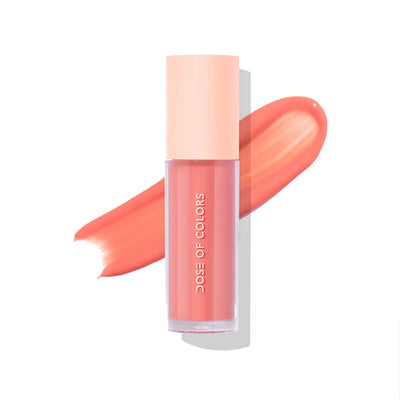 Dose of Colors Hint of Tint Lip Oil Lip Oil Pretty Fun (Pink Peach)  