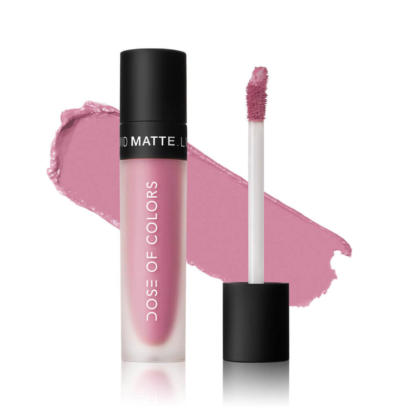 Dose of Colors Liquid Matte Lipstick Liquid Lipstick Rosebud (LML319)  