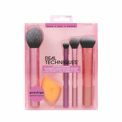 Real Techniques Everyday Essentials Brush Set Brush Sets   