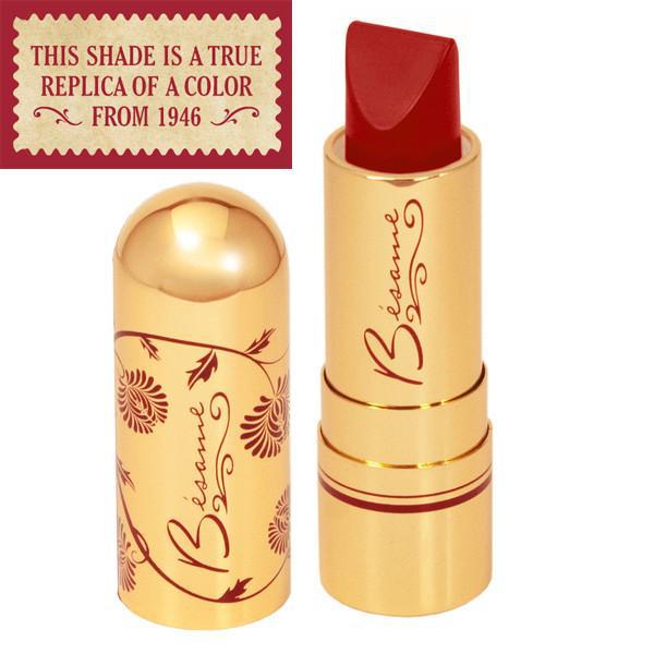 Besame Cosmetics 1946 - Red Velvet Lipstick Lipstick   