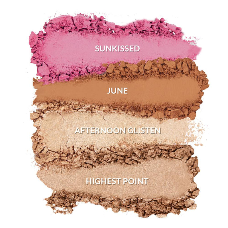 KimChi Chic Beauty Sunkissed In June Blush Palette Blush Palettes   