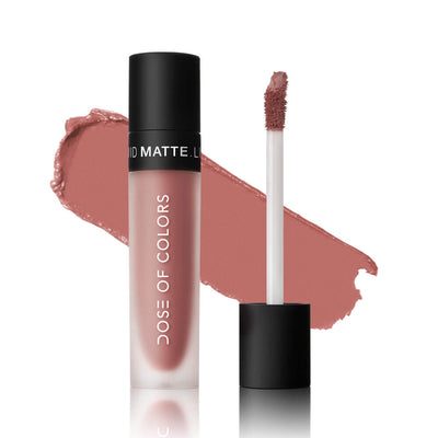 Dose of Colors Liquid Matte Lipstick Liquid Lipstick Truffle (LML316)  
