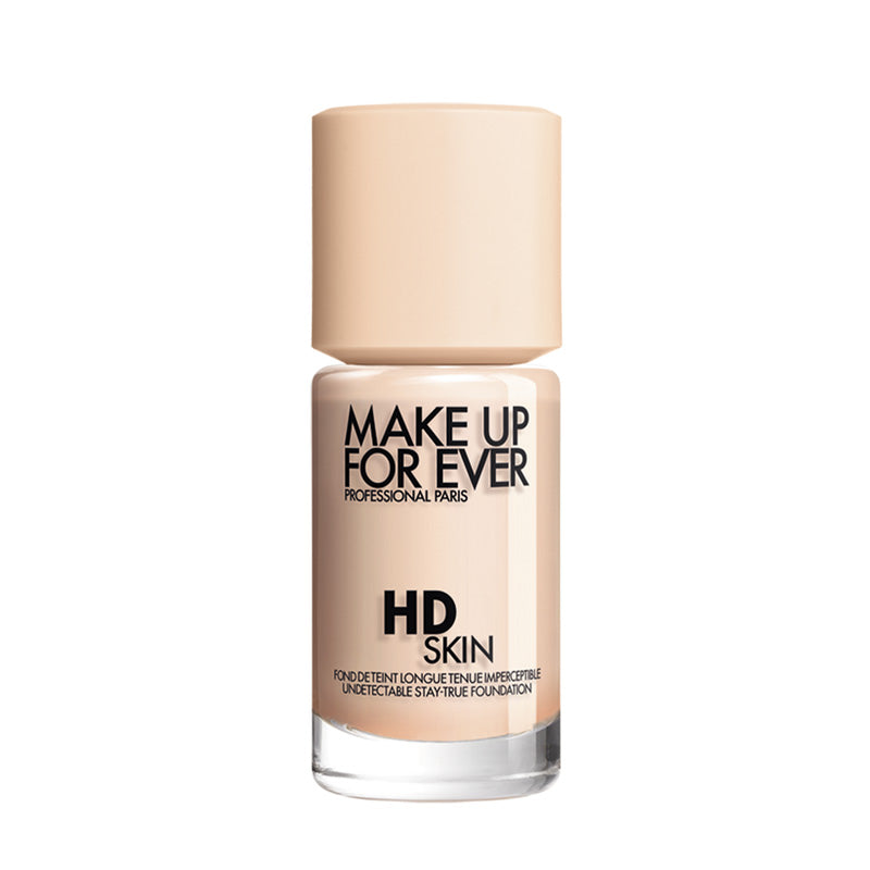 Make Up For Ever HD Skin Foundation 30ml Foundation 1R02 - Cool Alabaster (for fair skin tones with rosy undertones)  
