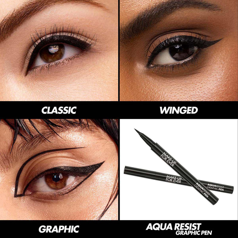 Make Up For Ever Aqua Resist Graphic Pen - Black Eyeliner   