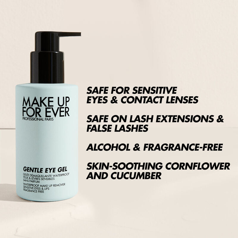 Make Up For Ever Gentle Eye Gel Waterproof Eye & Lip Makeup Remover Makeup Remover   