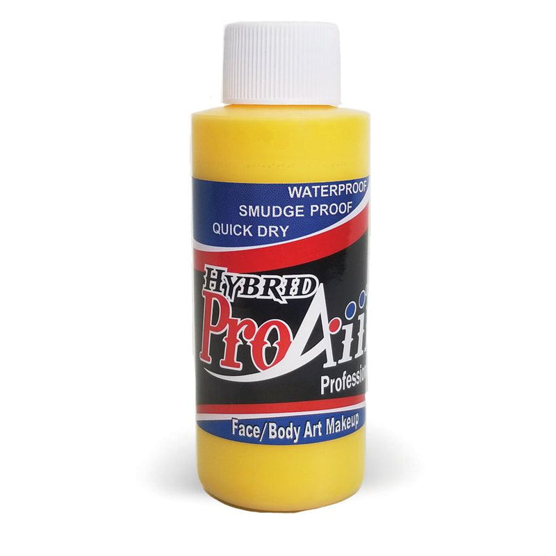 ProAiir Hybrid Waterproof Face and Body Paint 2.0 oz Airbrush SFX Yellow (ProAiir Hybrid)  