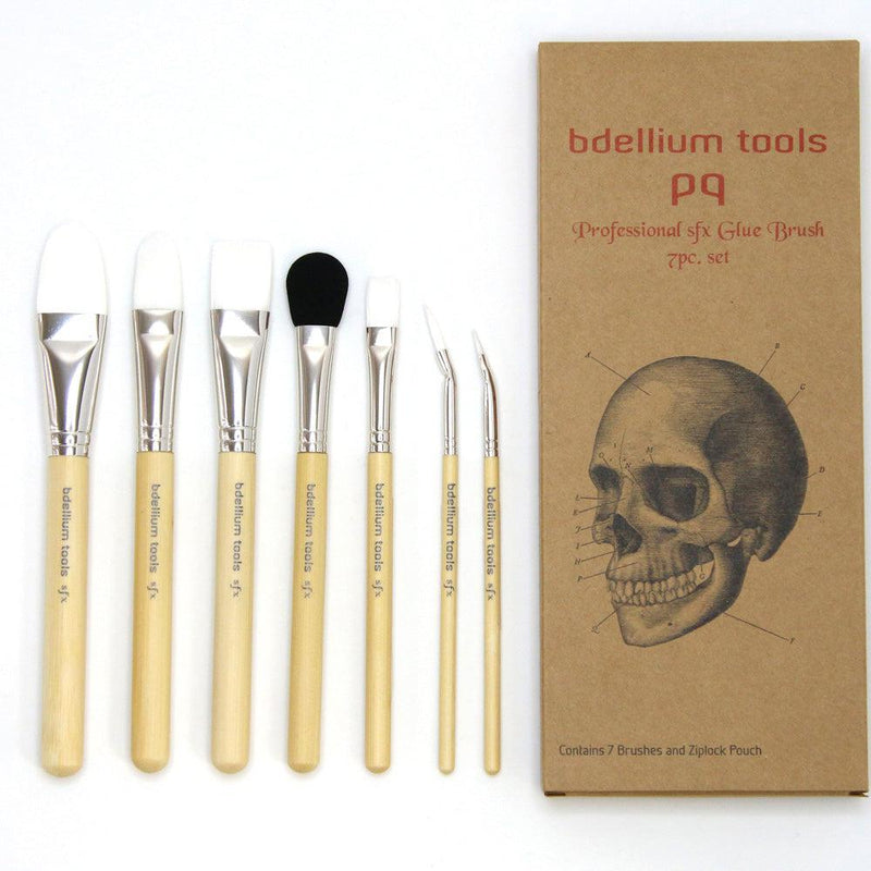 Bdellium Tools SFX Glue Brush Set 7 Pc. SFX Brush Sets   