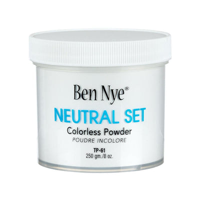 Ben Nye Neutral Set Colorless Face Powder Loose Powder 8.0 oz (TP-61)  