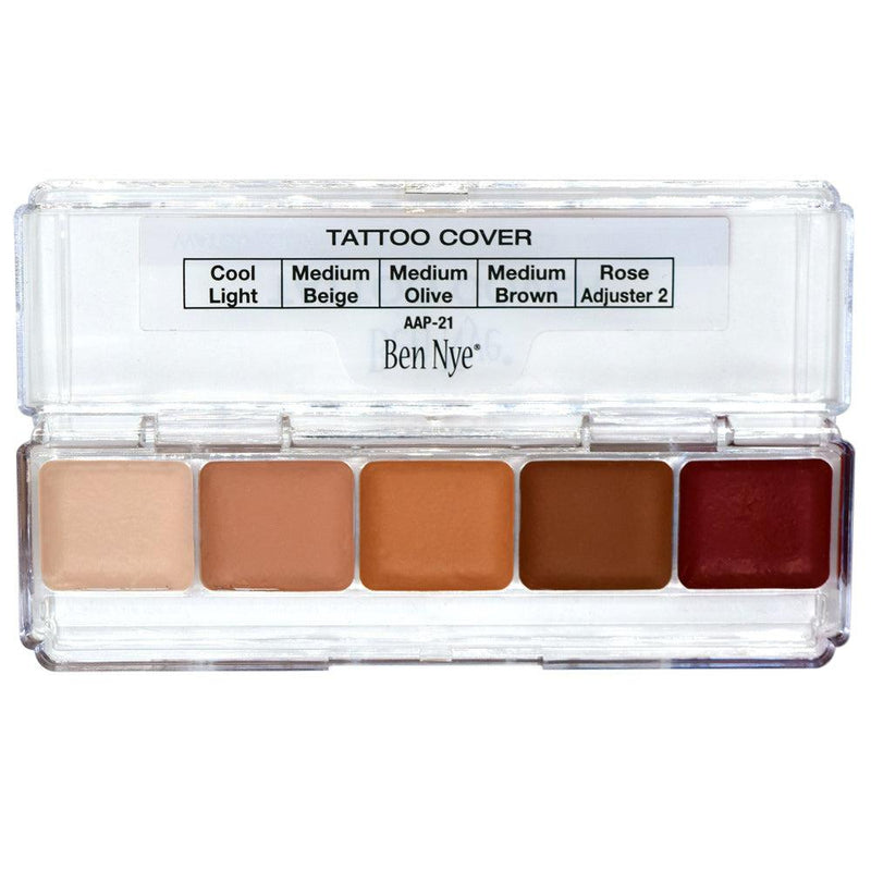 Ben Nye Tattoo Cover Palette (AAP-21) Alcohol Activated Palettes   